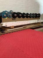 Halterset, Sport en Fitness, Fitnessmaterialen, Ophalen, Gebruikt, Benen, Halterset