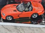 Dodge viper uniek eerste uitgave en orange van kleur, Hobby en Vrije tijd, Ophalen of Verzenden, Zo goed als nieuw