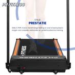 Loopband 10 km/u Opvouwbaar met Helling – Zwart A1F-2, Sport en Fitness, Fitnessmaterialen, Ophalen of Verzenden, Nieuw, Benen