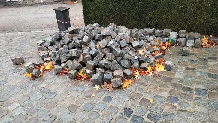 Kasseien " Belgische porfier" ., Tuin en Terras, Grind, Keien en Split, Nieuw, Ophalen