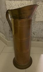 Porte-parapluies en cuivre rouge/jaune - 51 cm, Antiquités & Art, Enlèvement ou Envoi, Cuivre