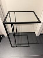 Laptoptafel/ bijzettafel NIEUW, Enlèvement, Comme neuf, Rectangulaire, Verre