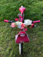 Roze kinderfiets met tasje, Fietsen en Brommers, Fietsen | Kinderfietsjes, Ophalen, Zo goed als nieuw, 16 tot 20 inch, B-Twin
