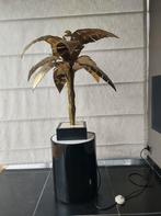 Maison Jansen - Lampe de table  palmier des années 60., Enlèvement ou Envoi, Comme neuf, Maison Jansen, Métal