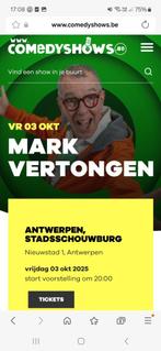 Tickets mark vertongen, Oktober