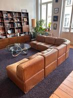 De Sede DS15 modular sofa natural Switzerland 1970, Huis en Inrichting, Ophalen, Gebruikt, Leer