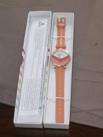 Nieuwe horloge merk Little Marcel, Handtassen en Accessoires, Overige merken, Leer, Staal, Polshorloge