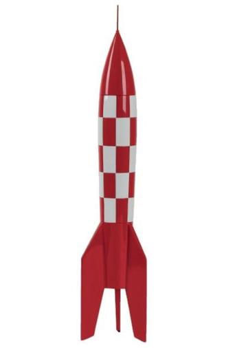 ZELDZAME RAKET MOULINSART TINTIN XFRL6 STRIKT NIEUW beschikbaar voor biedingen