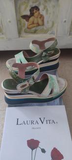 sandale Laura Vita 37, Kleding | Dames, Autre, Zo goed als nieuw, Groen, Sandalen of Muiltjes