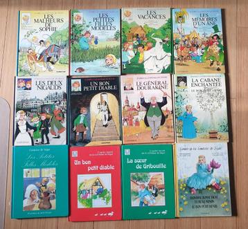 LA COMTESSE DE SEGUR en BD et en textes illustrés (12 alb)  beschikbaar voor biedingen