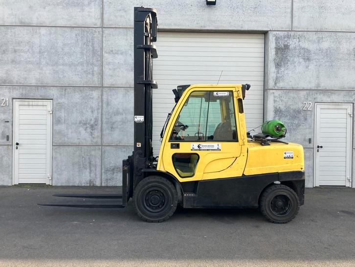Heftruck Hyster 5,5ton Gas MET GARANTIE, Doe-het-zelf en Bouw, Palletwagens en Pompwagens, Ophalen of Verzenden