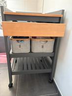 Table à langer troll bois /tiroir &2 paniers rangement Quax, Maison & Meubles, Cuisine | Éléments de cuisine, Enlèvement, Comme neuf