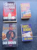 Lot de 4 livres De Dan Brown, Ophalen, Gelezen