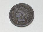 USA 1 cent 1892, Ophalen of Verzenden