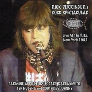 CD Rick DERRINGER & Friends - Live At The Ritz, NY - 1982, Envoi, Comme neuf, Pop rock