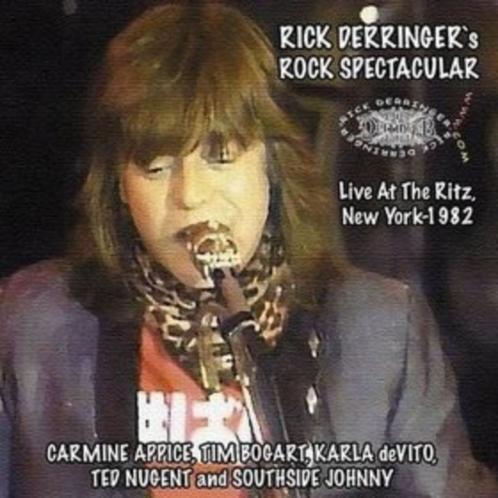 CD Rick DERRINGER & Friends - Live At The Ritz, NY - 1982, CD & DVD, CD | Rock, Comme neuf, Pop rock, Envoi