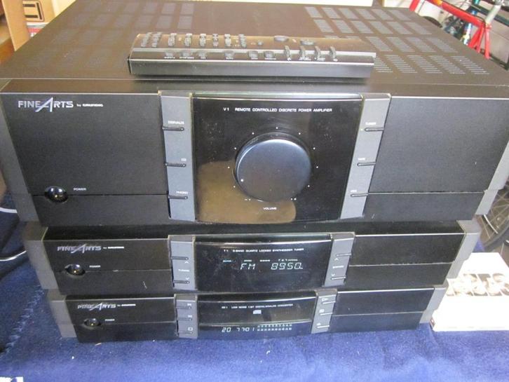 GRUNDIG Versterker  tuner  en   CD-speler, Audio, Tv en Foto, Stereoketens, Gebruikt, Cd-speler, Tuner of Radio, Speakers, Overige merken