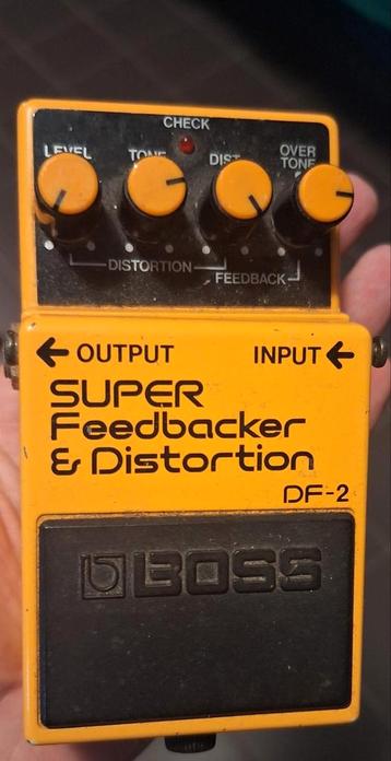 Boss Super Feedbacker et Distortion made in Japan beschikbaar voor biedingen