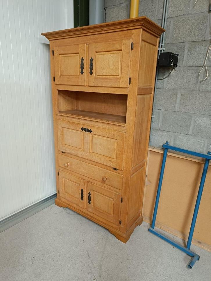 Massieve houten kast, Huis en Inrichting, Kasten | Overige, Gebruikt, Ophalen