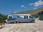 Hobby 750 camper, 7 tot 8 meter, Diesel, Particulier, Half-integraal
