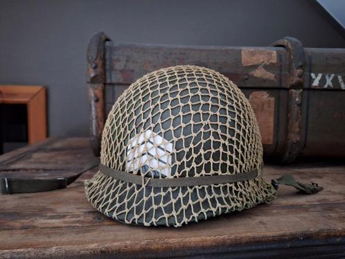 US Vietnam 3 Chevrons helm, Verzamelen, Militaria | Algemeen, Overige soorten, Ophalen of Verzenden