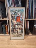 Marius Girard - Le Moulin Rouge, Antiek en Kunst, Kunst | Litho's en Zeefdrukken, Ophalen of Verzenden