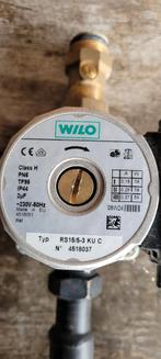 Circulateur électrique wilo rs15/5-3 ku c, Gebruikt, Boiler, Ophalen