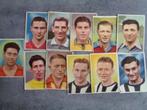 Voetbal prenten BELGIAN CHEWING GUM CY ANNO 1951/52  11x Pan, Verzenden