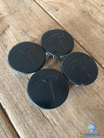 ORIGINELE Tesla zwart naafkap naafdop set  beschikbaar voor biedingen