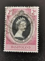 Basutoland 1953 - kroning van Koningin Elisabeth II, Ophalen of Verzenden, Overige landen, Gestempeld