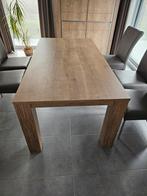 Eettafel + 6 stoelen, Huis en Inrichting, Complete eetkamers, Ophalen