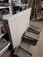 3 stalen radiatoren jaren 60, Doe-het-zelf en Bouw, Verwarming en Radiatoren, Ophalen, Gebruikt, Cv-ketel of Combi-ketel