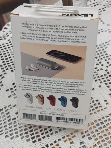 Lexon speakerbuds  beschikbaar voor biedingen