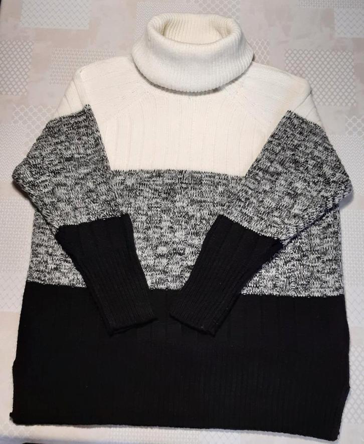 dames trui met rolkraag  maat XL, Vêtements | Femmes, Pulls & Gilets, Comme neuf, Taille 46/48 (XL) ou plus grande, Blanc, Enlèvement