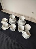 koffiekoppen en ondertassen - kleur : ivoor, Ophalen, Zo goed als nieuw, Effen, Kop(pen) en/of Schotel(s)