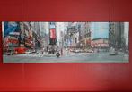 Afbeelding zonder lijst, 'Time Square', 140x54 cm, Huis en Inrichting, Woonaccessoires | Schilderijen, Tekeningen en Foto's, Ophalen