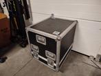 Stolp flightcase met 12u 19inch binnenrack, Muziek en Instrumenten, Behuizingen en Koffers, Ophalen of Verzenden, Gebruikt, Flightcase