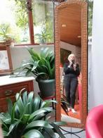 Rieten kader spiegel, Antiek en Kunst, Ophalen