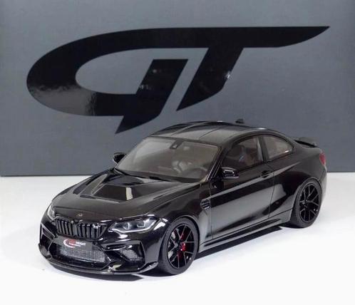 BMW M2 F87 Competition by Lightweight noir GT859 1/18, Hobby & Loisirs créatifs, Voitures miniatures | 1:18, Comme neuf, Voiture