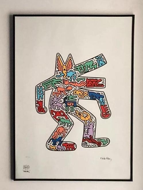 Keith Haring: lithografie op groot formaat, Antiek en Kunst, Kunst | Litho's en Zeefdrukken, Ophalen of Verzenden