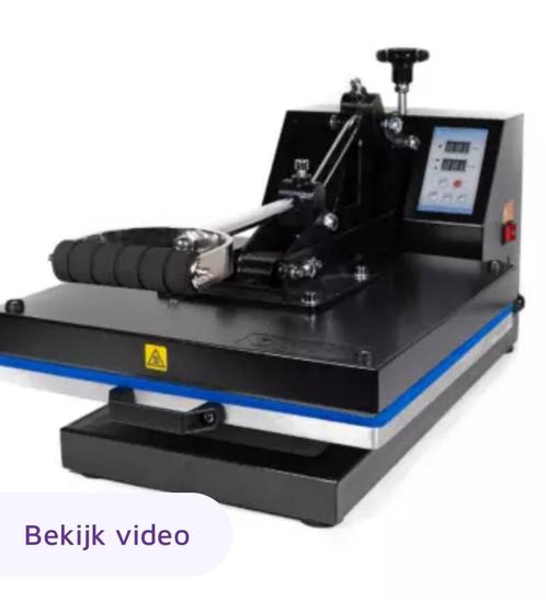 Transferpers TPS Clam press 38x38, Hobby en Vrije tijd, Kledingapplicaties en Hotfix, Zo goed als nieuw, Ophalen