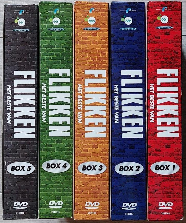 Flikken (Het Beste Van) (5 DVD Boxen), Cd's en Dvd's, Dvd's | Tv en Series, Gebruikt, Overige genres, Vanaf 6 jaar, Ophalen of Verzenden