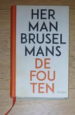 Herman Brusselmans gesigneerd boek De fouten, Boeken, Ophalen of Verzenden
