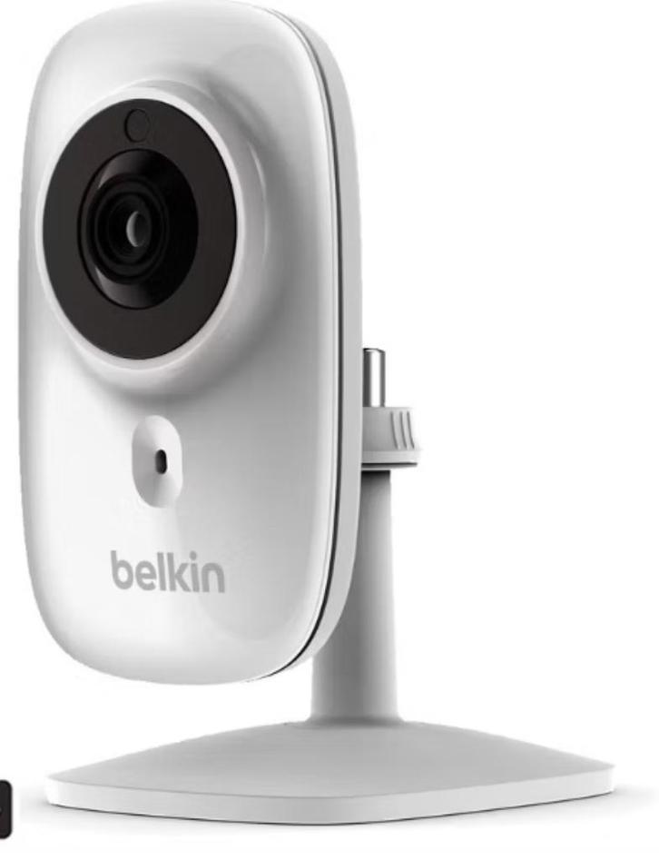 Belkin HD Camera met Nachtzicht en WiFi, Audio, Tv en Foto, Videobewaking, Zo goed als nieuw, Binnencamera, Ophalen of Verzenden