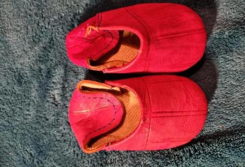 Nieuwe lederen Marokkaanse baby-slofjes, Kinderen en Baby's, Babykleding | Schoentjes en Sokjes, Nieuw, Slofjes, Ophalen of Verzenden