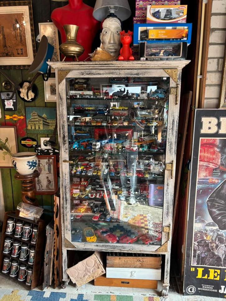 Museumkast, Antiek en Kunst, Curiosa en Brocante, Ophalen