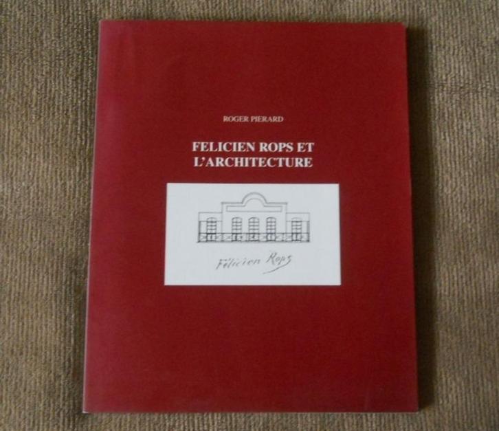 Félicien Rops et l'architecture (Roger Pierard), Boeken, Kunst en Cultuur | Architectuur, Gelezen, Ophalen of Verzenden