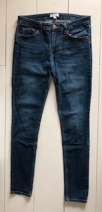 jeansbroek H&M maat 44 blauw, Kleding | Dames, H&M, Blauw, Overige jeansmaten, Ophalen of Verzenden