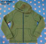 Hoodie Jack Wolfskin kaki/olijfgroen – Maat 140, Jongen, Jack Wolfskin, Trui of Vest, Gebruikt