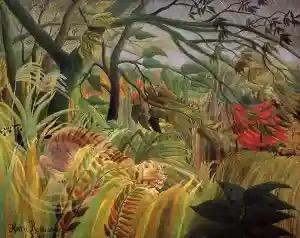Litho Henri Rousseau ‘Surpris’ beschikbaar voor biedingen